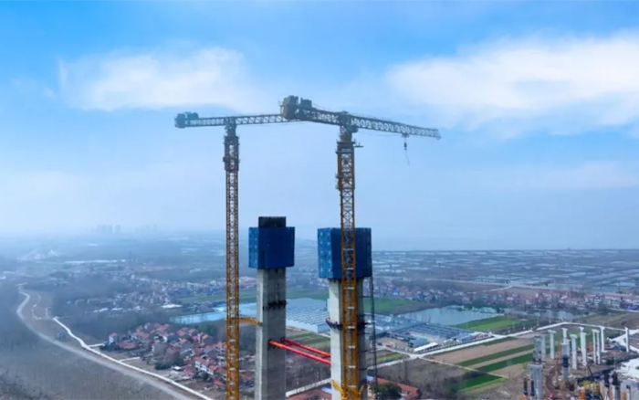 冲刺！k豆钱包XGT2230A-100S助建武汉双柳长江大桥