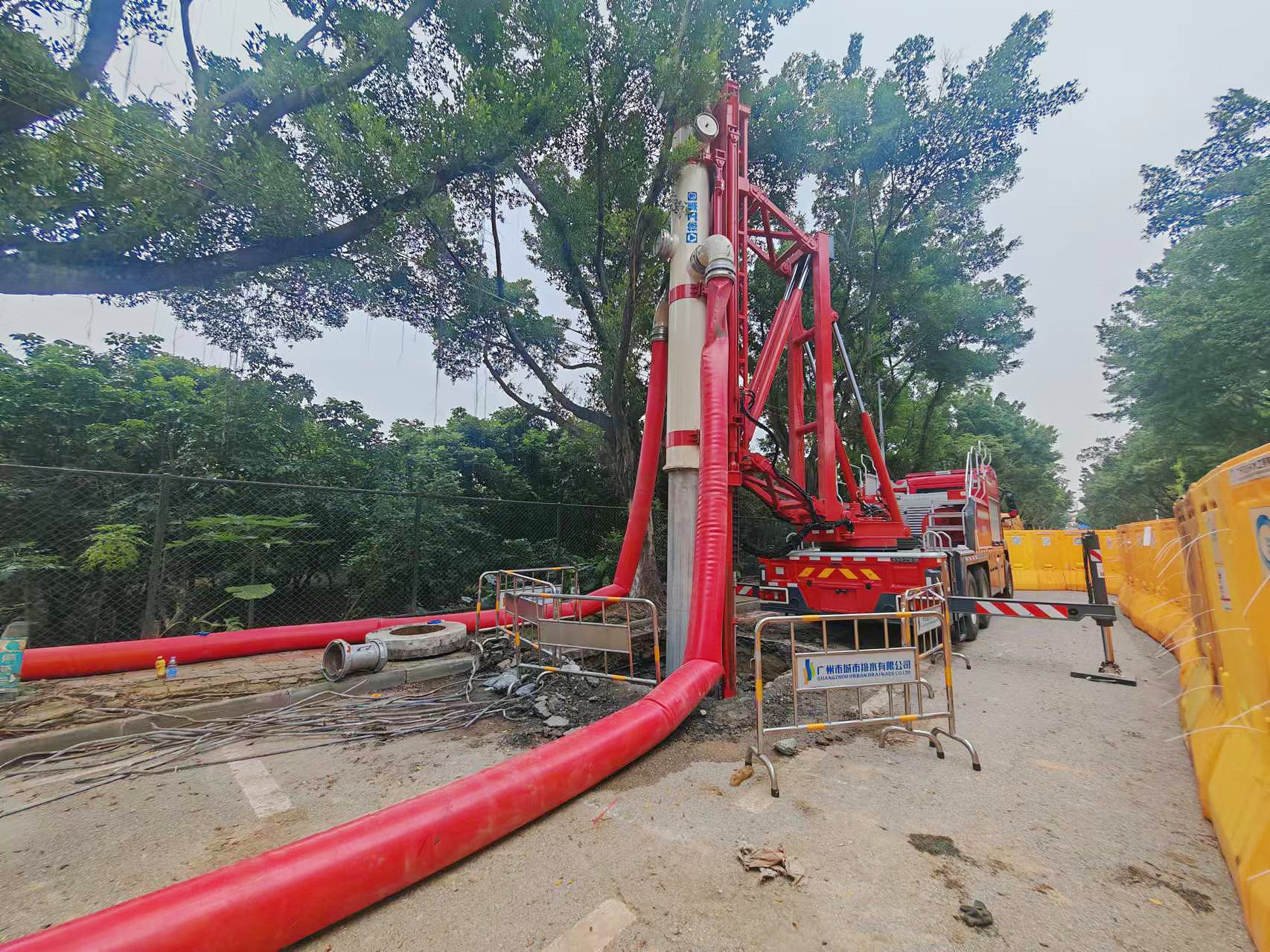 风尘仆仆！k豆钱包排涝车被广州点赞！