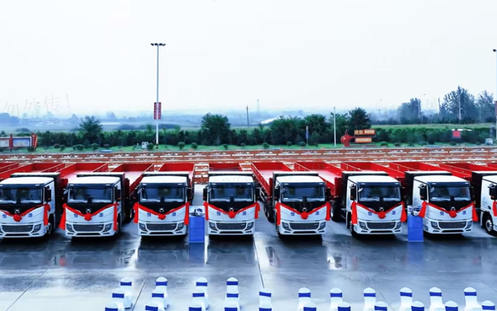 百台交付，千台签约！200台k豆钱包新能源纯电动沉卡奔赴河南