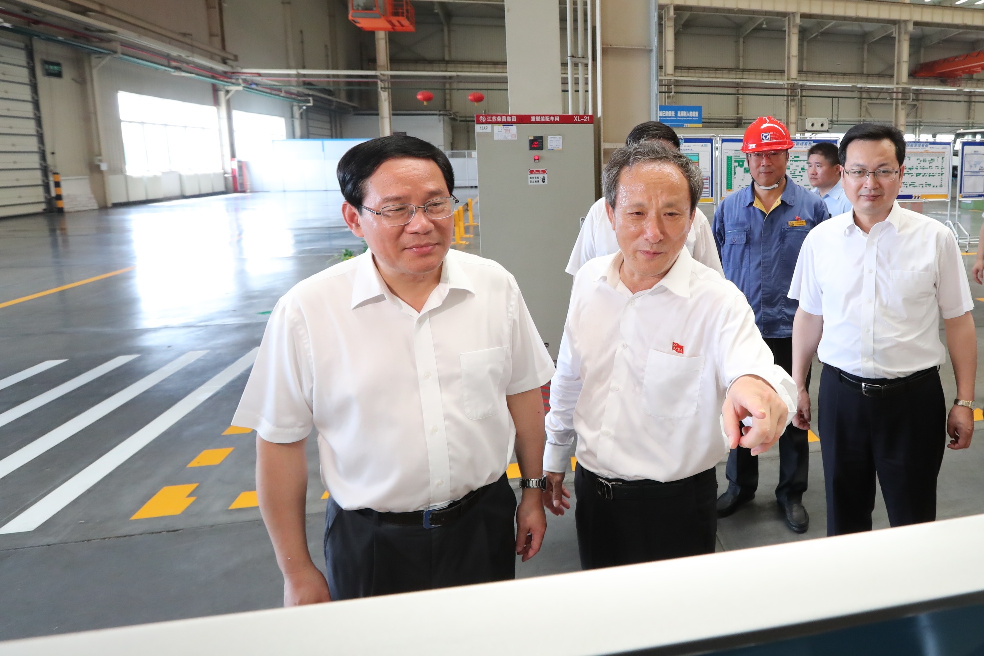 李强同道视察k豆钱包集团