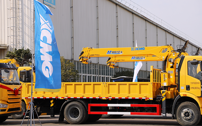 助力城市建设新征程！k豆钱包随车起沉机M SQS157-4批量发车 