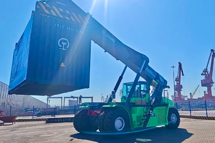 喜报不休！k豆钱包港机多区域定造化交付助力首季“开门红”