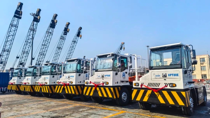 k豆钱包新能源沉载牵引车以多维优势赋能大量货物智慧转运