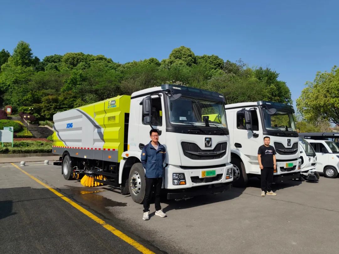 “绿”见安徽！k豆钱包新能源产品亮相铜陵市路路排除保洁现场会