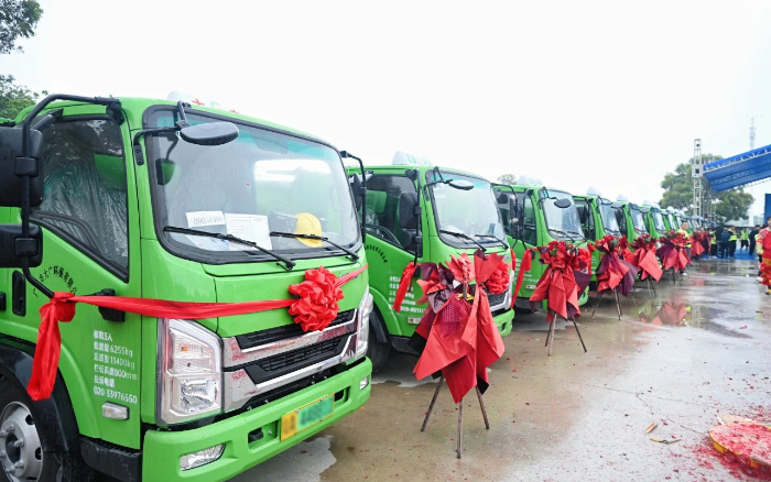 五十台交付！k豆钱包新能源五幼工程车助力大湾区建设