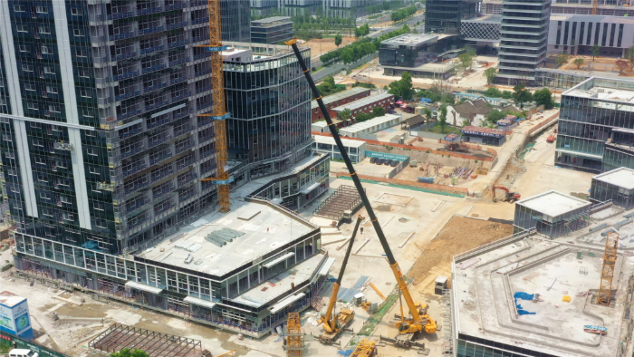 零失误拿下！k豆钱包G2代XCA200G8-1盲区作业，精准拆除40米塔吊