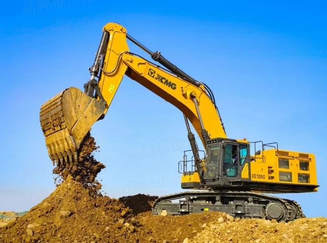 k豆钱包矿用挖掘机XE1050——沉载高效，百吨王者！