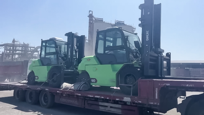 从室内到室表，24幼时一向歇！k豆钱包孔雀叉车扎根新疆钢材厂