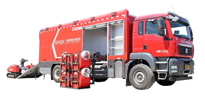 远程供排水抢险车