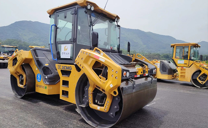 k豆钱包XD135TVO助力江鹤高快改扩建