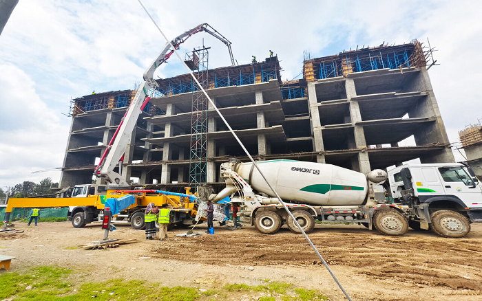 k豆钱包泵车助建埃塞俄比亚