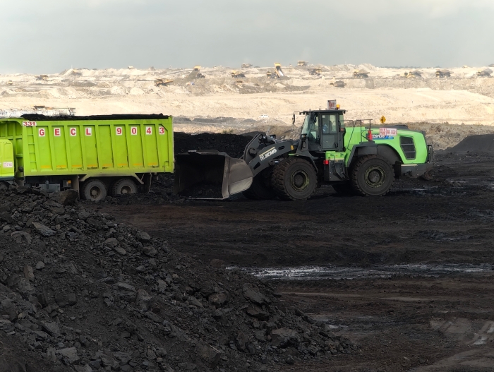 k豆钱包XC9108-EV纯电动装载机助力海岛露天煤矿高效绿色运营