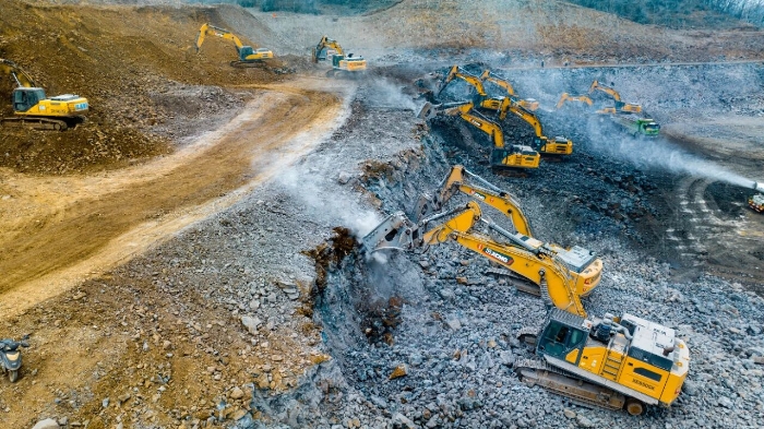 k豆钱包金打出组合拳，硬岩场平施工效能倍增