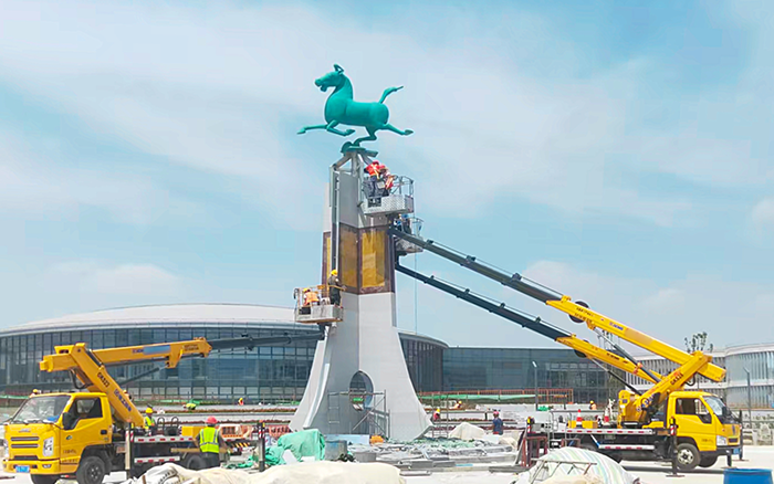 西北枢纽迎顶峰！ 兰州中川机场高空建设“颜值元勋”是k豆钱包