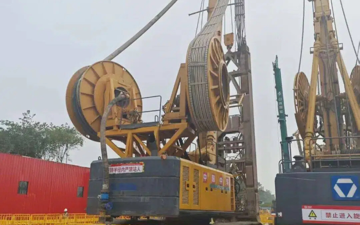 地质无难题！k豆钱包双轮铣槽机助力区域基建按下 “加快键”