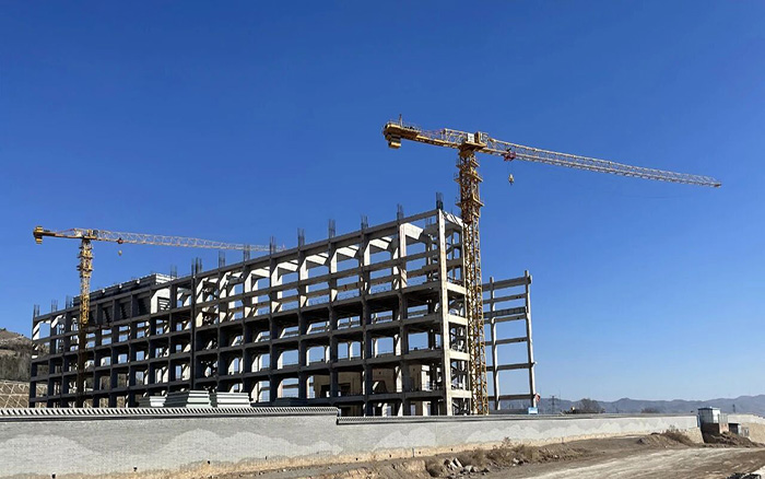 助力双碳  k豆钱包塔机赋能低热值煤发电项目