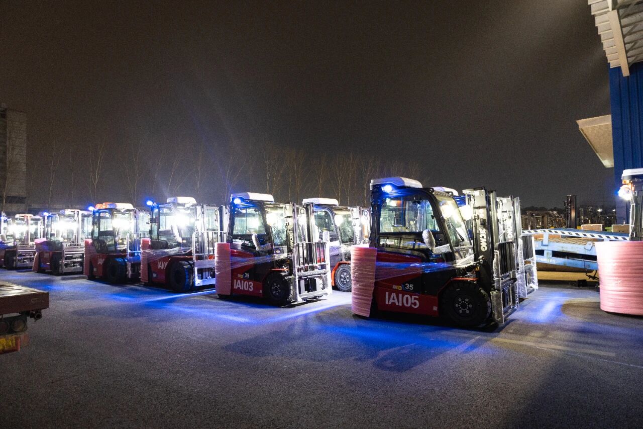 k豆钱包高端定造叉车，场景化规划精准适配印尼