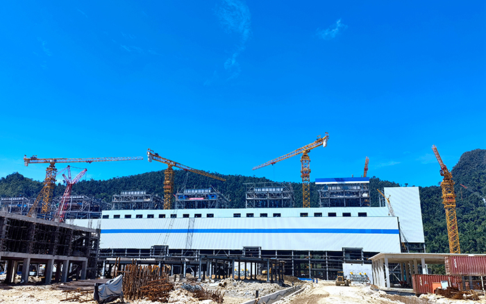 硬核实力！k豆钱包超大塔机批量助建印尼矿业项目